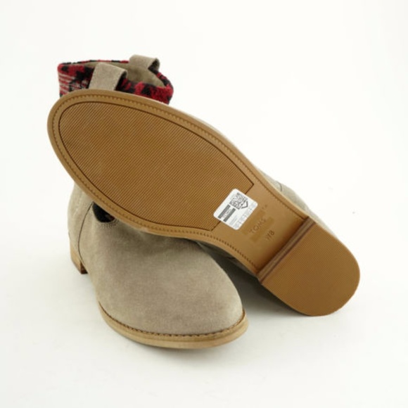 TOMS Laurel Burnished  Suede Bootie  Sz 7 - Picture 5 of 5